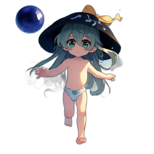 hat, staff, creature, weapon transparent PNG cut-out