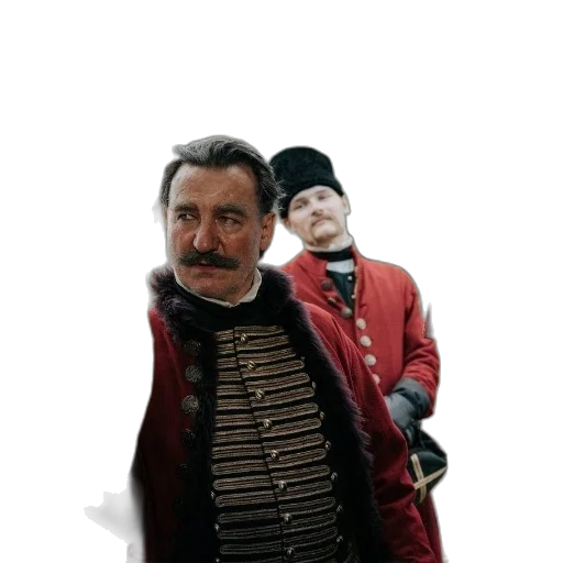 jacket, staff, hat, concept art transparent PNG cut-out