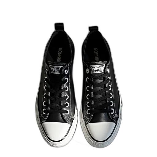 shoes, monochrome, converse, black transparent PNG cut-out
