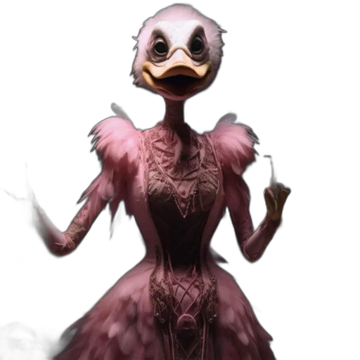 creature, mask, dress, animal transparent PNG cut-out