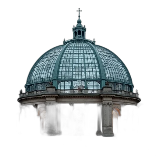 building, umbrella, crown, hat transparent PNG cut-out