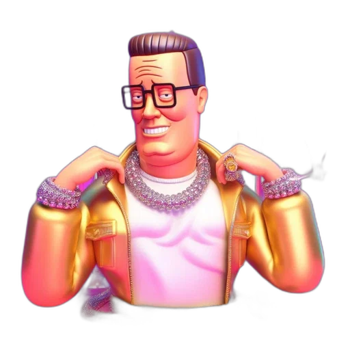 robot, staff, jewelry, face transparent PNG cut-out