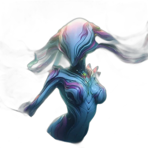 dress, mask, creature, hair transparent PNG cut-out