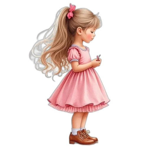 dress, jewelry, photorealistic, cartoon transparent PNG cut-out