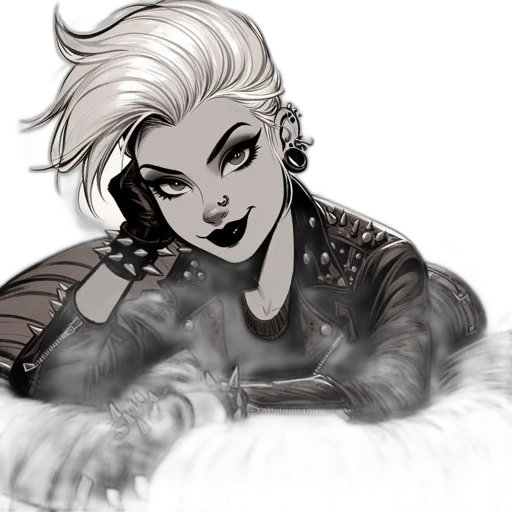 concept art, comic book art, fantasy art, cartoon transparent PNG cut-out