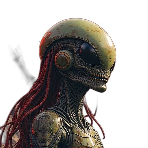 robot, mask, creature, face transparent PNG cut-out