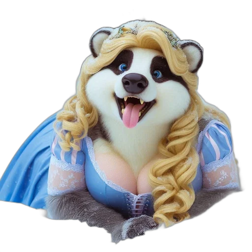 animal, staff, creature, dress transparent PNG cut-out