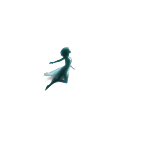 creature, dragon, dress, staff transparent PNG cut-out