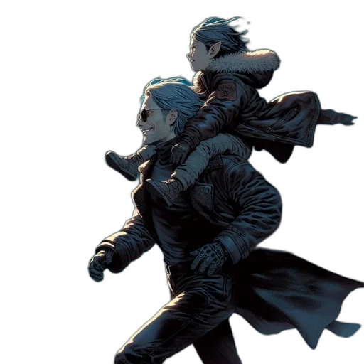 mask, concept art, comic book art, outer space transparent PNG cut-out