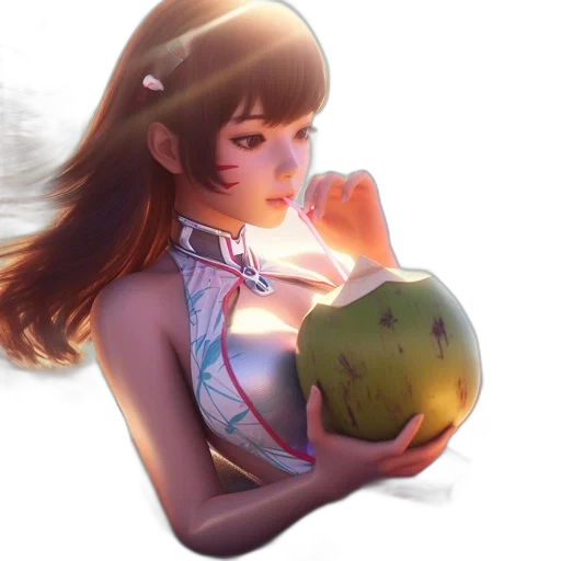 fantasy art, concept art, photorealistic, 3d render transparent PNG cut-out