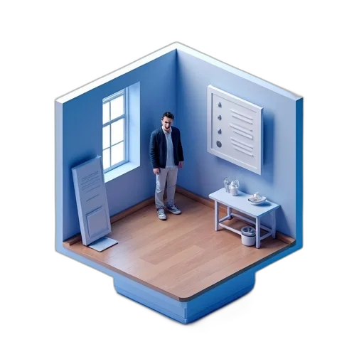furniture, robot, building, staff transparent PNG cut-out