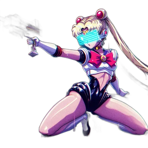 staff, weapon, robot, concept art transparent PNG cut-out