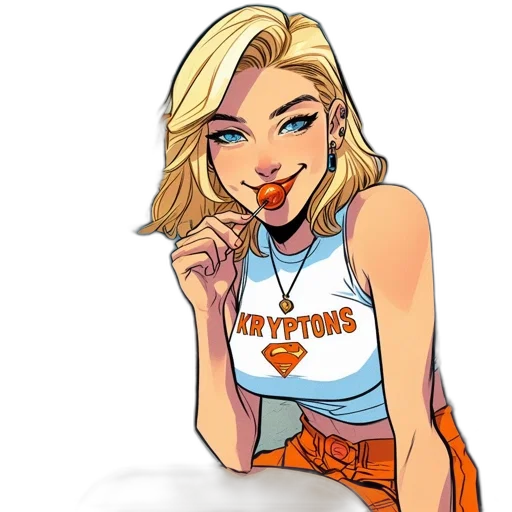 cartoon, comic book art, concept art, fantasy art transparent PNG cut-out