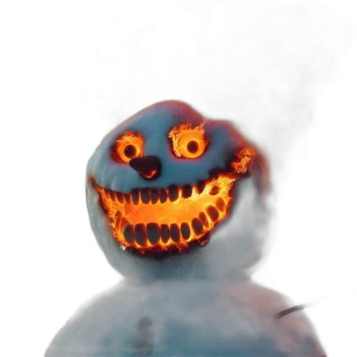 mask, creature, face, staff transparent PNG cut-out