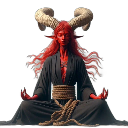 mask, staff, creature, concept art transparent PNG cut-out