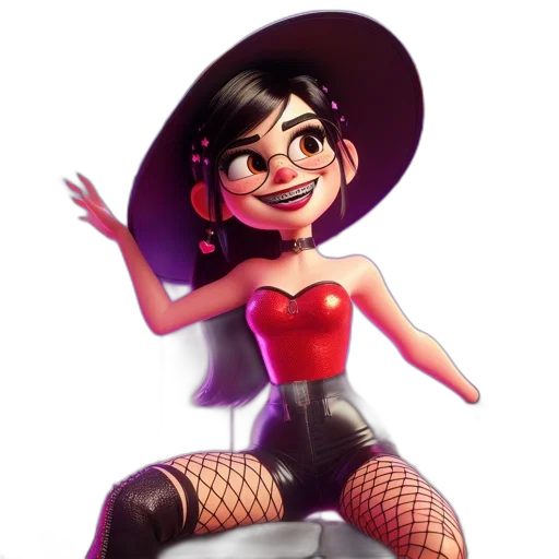 cartoon, concept art, comic book art, 3d render transparent PNG cut-out