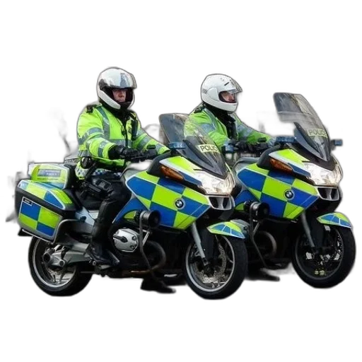 two, police, officers, blue transparent PNG cut-out