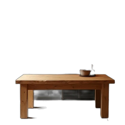 furniture, 3d render, photorealistic, butcher transparent PNG cut-out