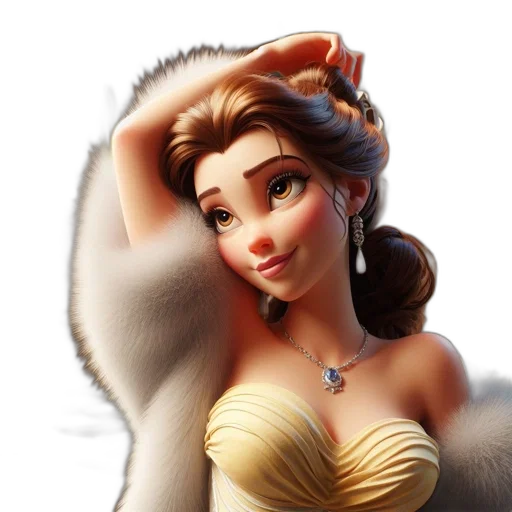jewelry, crown, dress, 3d render transparent PNG cut-out