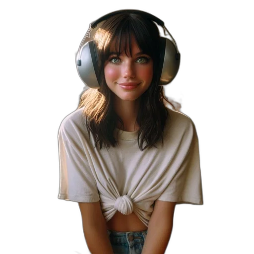 face, jacket, hat, staff transparent PNG cut-out