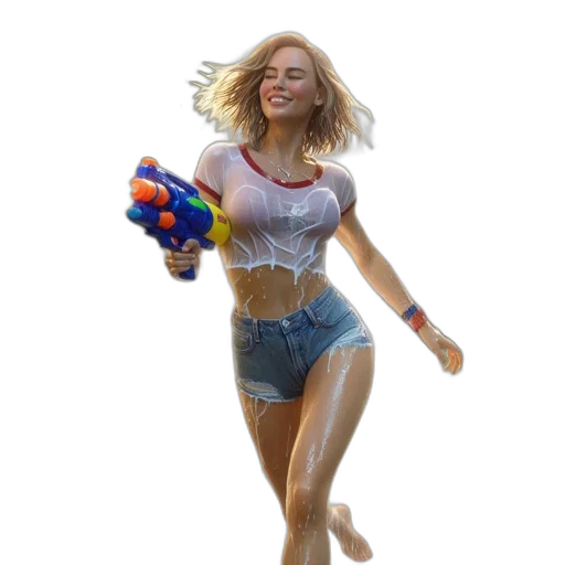 weapon, concept art, 3d render, pixel art transparent PNG cut-out