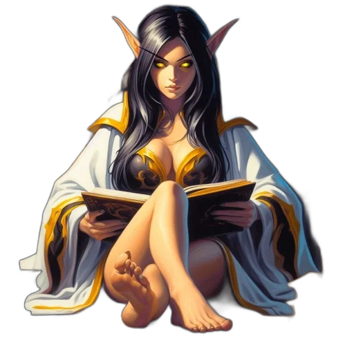 fantasy art, concept art, pixel art, comic book art transparent PNG cut-out