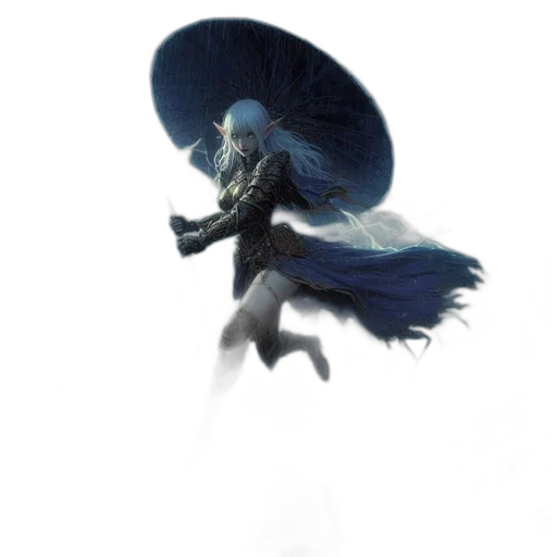 sword, staff, dragon, umbrella transparent PNG cut-out