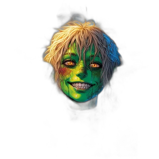 mask, face, creature, concept art transparent PNG cut-out
