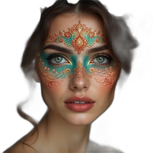 mask, jewelry, face, crown transparent PNG cut-out