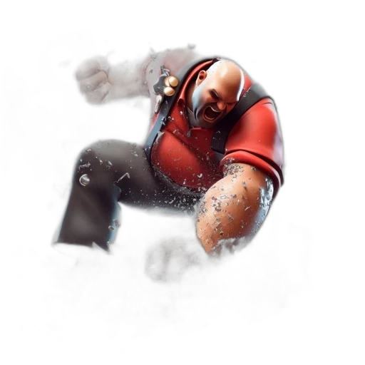 weapon, robot, face, staff transparent PNG cut-out