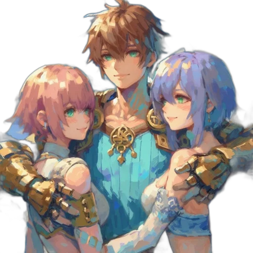 weapon, sword, staff, crown transparent PNG cut-out