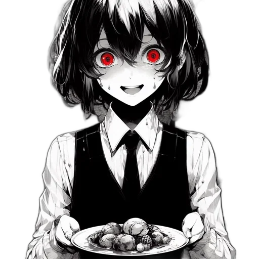 food, face, robot, creature transparent PNG cut-out
