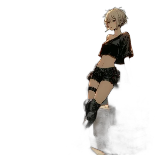 staff, creature, weapon, dress transparent PNG cut-out