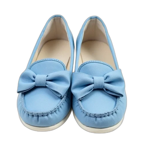 shoes, blue, pastel, pair transparent PNG cut-out