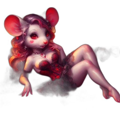 creature, concept art, fantasy art, watercolor transparent PNG cut-out
