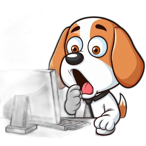 staff, animal, cartoon, animated transparent PNG cut-out