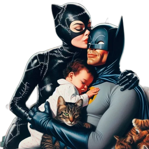 comic book art, concept art, during, holidays transparent PNG cut-out