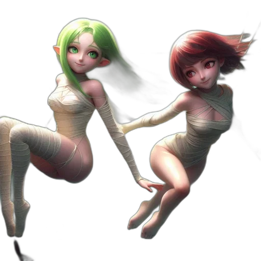 staff, robot, dress, concept art transparent PNG cut-out