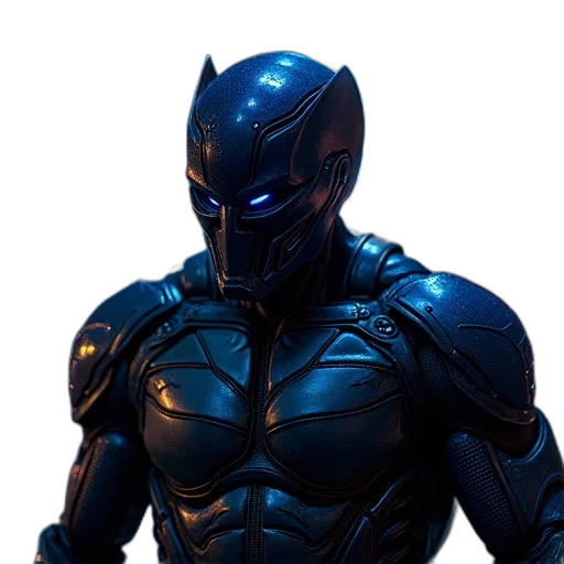 mask, robot, 3d render, concept art transparent PNG cut-out