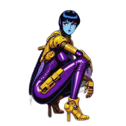 robot, jewelry, concept art, comic book art transparent PNG cut-out