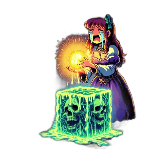 staff, concept art, pixel art, fantasy art transparent PNG cut-out