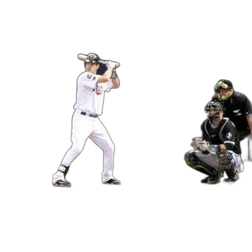 baseball, player, holding, bat transparent PNG cut-out