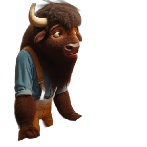 animal, creature, staff, face transparent PNG cut-out