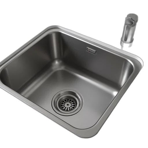 3d render, drain, pan, support transparent PNG cut-out