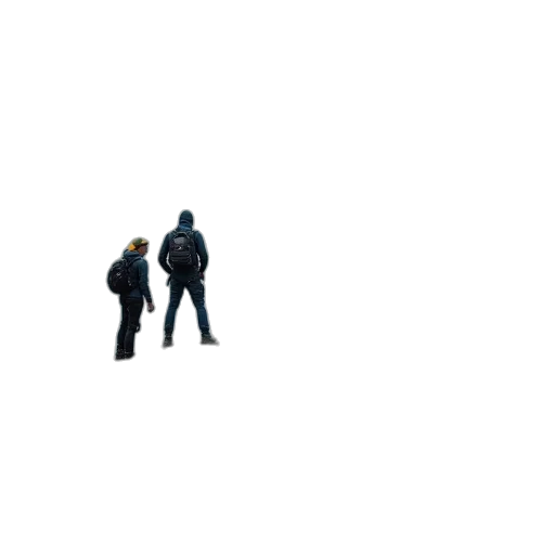 jacket, robot, weapon, mask transparent PNG cut-out