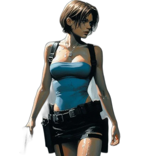weapon, comic book art, concept art, cyberpunk transparent PNG cut-out