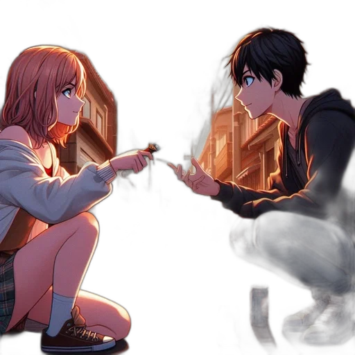 anime, concept art, comic book art, fantasy art transparent PNG cut-out