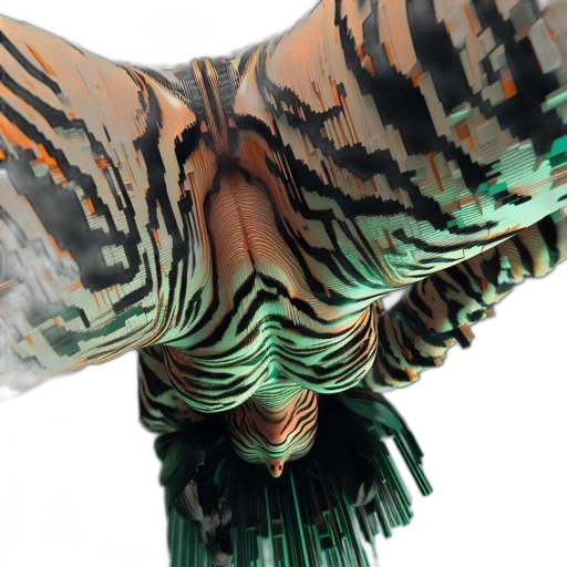mask, hair, dress, creature transparent PNG cut-out