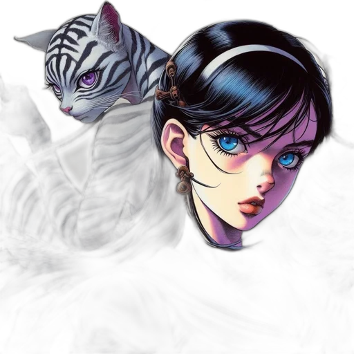 mask, fantasy art, concept art, comic book art transparent PNG cut-out