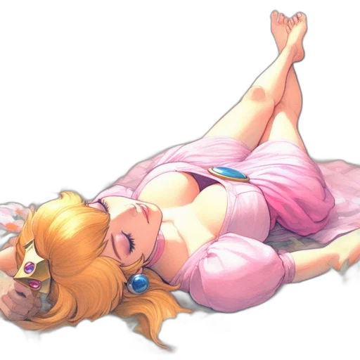 staff, dress, anime, pixel art transparent PNG cut-out
